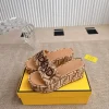 FENDI Slides & Slippers Canvas (Beige-Brown) EU35-41 A9020260603098999