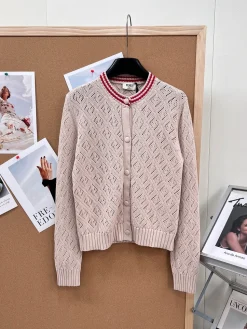 FENDI Sweaters & Knitwear Viscose (Pink-Red) S-M-L B45202606011556119