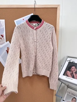 Alternative view of FENDI Sweaters & Knitwear Viscose (Pink-Red) S-M-L B45202606011556119
