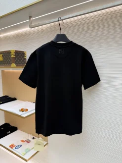Alternative view of FENDI T-shirts & Vests Cotton (Black-Yellow) S-XL A2520260613032479