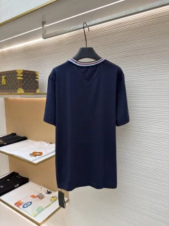 Alternative view of FENDI T-shirts & Vests Cotton (Navy Blue-White-Orange-Light Blue) S-XL A1020260613004279