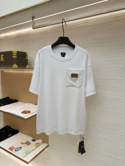 FENDI T-shirts & Vests Cotton (White) S-XL A2020260613033779