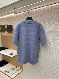 Alternative view of FENDI T-shirts & Vests Knit (Blue) 48-54 A8520260613054599