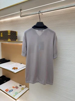 Alternative view of FENDI T-shirts & Vests Knit (Light Gray-Navy) S-XL B20202606130840109