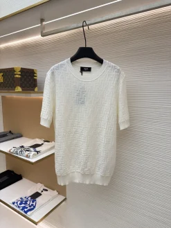 FENDI T-shirts & Vests Knit (White) 48-54 A7520260613068099