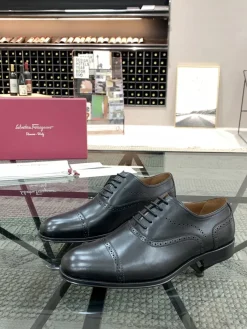 Alternative view of FERRAGAMO Formal Shoes Leather (Black) EU38-45 E90202606033191209