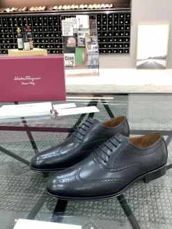 Alternative view of FERRAGAMO Formal Shoes Leather (Black) EU38-45 E90202606033192209