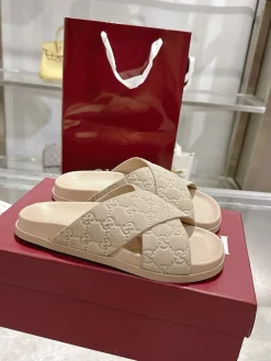 Alternative view of GGDB Slides & Slippers Suede (Beige) EU36-47 A7020260603104189
