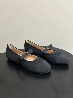 GIANVITO ROSSI Flats & Loafers Textile (Black) EU35-39 B40202606031045109