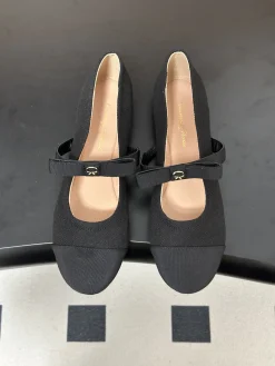 Alternative view of GIANVITO ROSSI Flats & Loafers Textile (Black) EU35-39 B40202606031045109