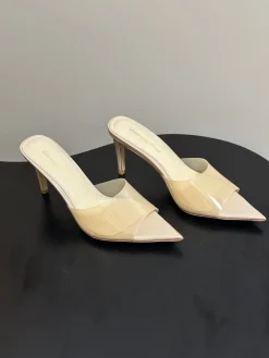 GIANVITO ROSSI Pumps & Heels PVC-Satin (Beige-Transparent) EU35-39 B40202606031048109
