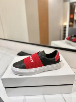 GIVENCHY Sneakers & Trainers Leather (Black-Red-White) EU35-46 B90202606031080129