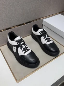 Alternative view of GIVENCHY Sneakers & Trainers Leather (Black-White-Red) EU39-44 B80202606031061129