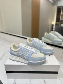 Alternative view of GIVENCHY Sneakers & Trainers Leather (Light Blue-White) EU35-46 C60202606031105149