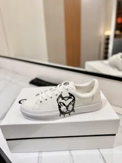 GIVENCHY Sneakers & Trainers Leather (White-Black) EU35-46 C10202606031095129