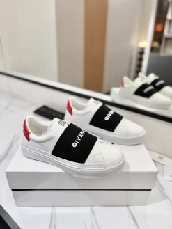 Alternative view of GIVENCHY Sneakers & Trainers Leather (White-Black-Red) EU35-46 B90202606031100129
