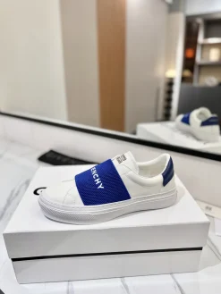 GIVENCHY Sneakers & Trainers Leather (White-Blue) EU35-46 B90202606031102129