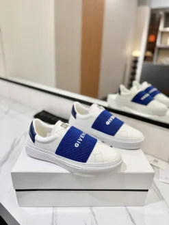 Alternative view of GIVENCHY Sneakers & Trainers Leather (White-Blue) EU35-46 B90202606031102129