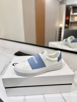 GIVENCHY Sneakers & Trainers Leather (White-Blue) EU35-46 B90202606031103129