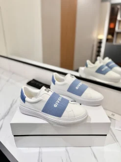 Alternative view of GIVENCHY Sneakers & Trainers Leather (White-Blue) EU35-46 B90202606031103129