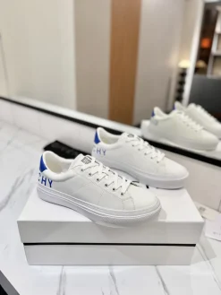 Alternative view of GIVENCHY Sneakers & Trainers Leather (White-Blue) EU35-46 B90202606031104129