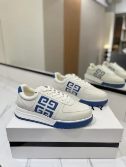 Alternative view of GIVENCHY Sneakers & Trainers Leather (White-Blue) EU39-46 C60202606031106149
