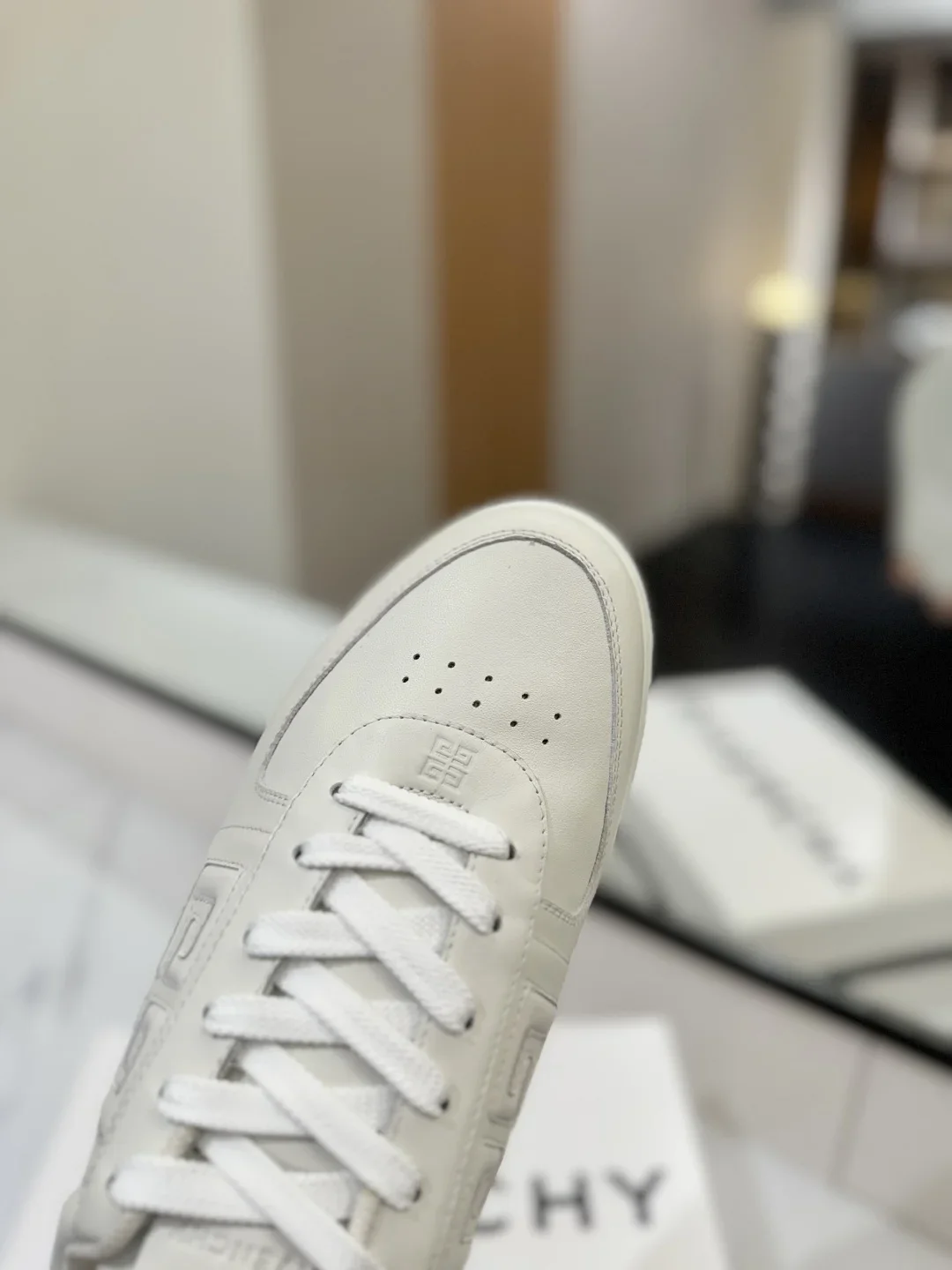 GIVENCHY Sneakers & Trainers Leather (White) EU35-46 C60202606031084149 - Image 5