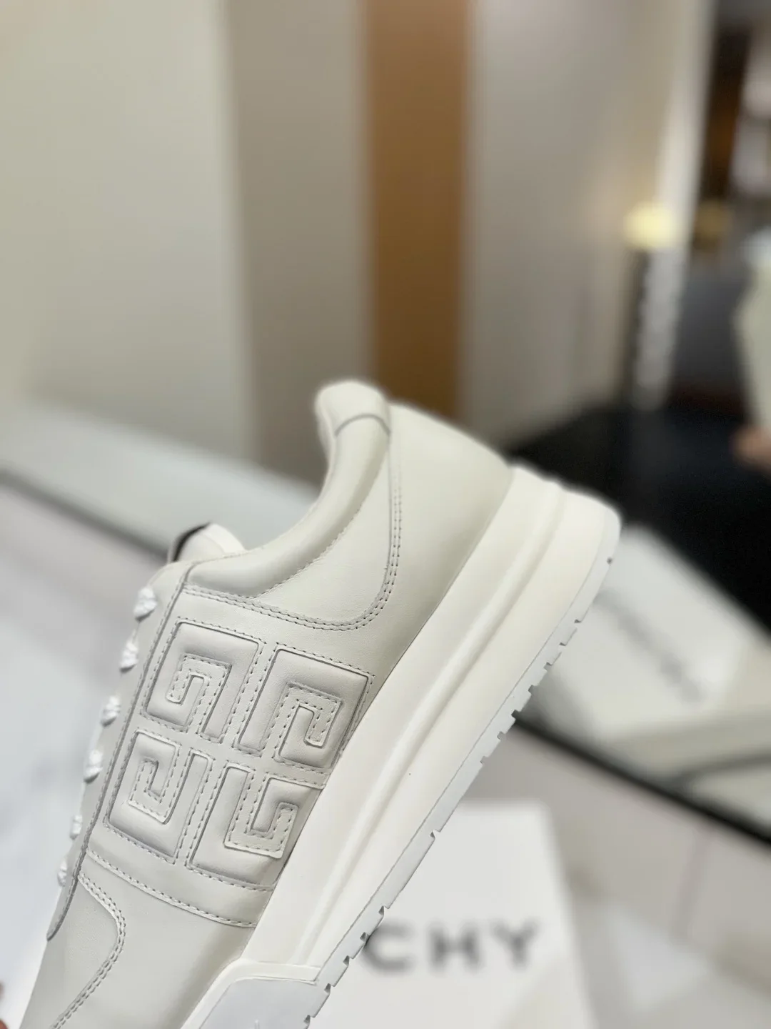 GIVENCHY Sneakers & Trainers Leather (White) EU35-46 C60202606031084149 - Image 7