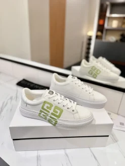Alternative view of GIVENCHY Sneakers & Trainers Leather (White-Green) EU35-46 C10202606031110129