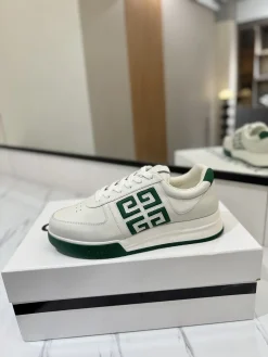 GIVENCHY Sneakers & Trainers Leather (White-Green) EU39-46 C60202606031111149