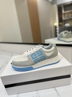 GIVENCHY Sneakers & Trainers Leather (White-Grey-Blue) EU39-46 C60202606031114149