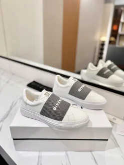 Alternative view of GIVENCHY Sneakers & Trainers Leather (White-Grey) EU35-46 B90202606031112129