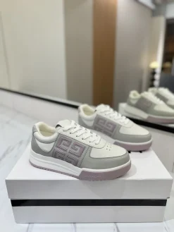 Alternative view of GIVENCHY Sneakers & Trainers Leather (White-Grey-Purple) EU39-46 C60202606031117149