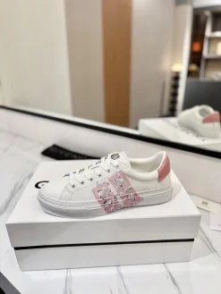 GIVENCHY Sneakers & Trainers Leather (White-Pink) EU35-46 C10202606031120129