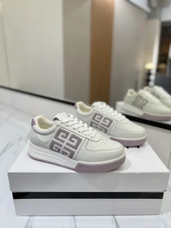 Alternative view of GIVENCHY Sneakers & Trainers Leather (White-Purple) EU39-46 C60202606031124149