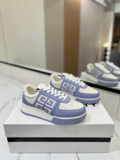 Alternative view of GIVENCHY Sneakers & Trainers Leather (White-Purple) EU39-46 C60202606031125149