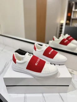 Alternative view of GIVENCHY Sneakers & Trainers Leather (White-Red) EU35-46 B90202606031127129