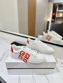 Alternative view of GIVENCHY Sneakers & Trainers Leather (White-Red) EU35-46 C10202606031128129