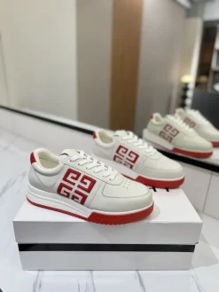 GIVENCHY Sneakers & Trainers Leather (White-Red) EU35-46 C60202606031126149