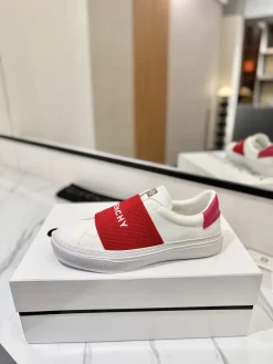 GIVENCHY Sneakers & Trainers Leather (White-Red-Pink) EU35-46 B90202606031129129