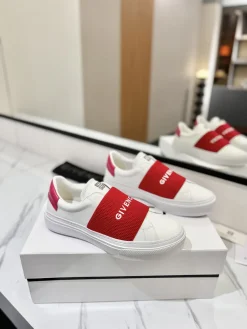 Alternative view of GIVENCHY Sneakers & Trainers Leather (White-Red-Pink) EU35-46 B90202606031129129