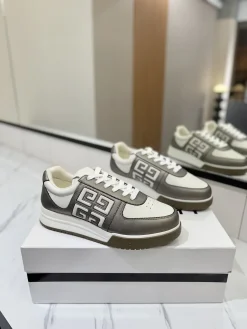 Alternative view of GIVENCHY Sneakers & Trainers Leather (White-Silver-Brown) EU39-46 C60202606031115149
