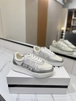 Alternative view of GIVENCHY Sneakers & Trainers Leather (White-Silver) EU35-46 C60202606031074149