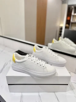 Alternative view of GIVENCHY Sneakers & Trainers Leather (White-Yellow) EU35-46 B90202606031130129