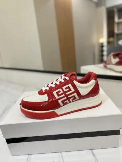 GIVENCHY Sneakers & Trainers Patent Leather (Red-White) EU35-46 C60202606031131149