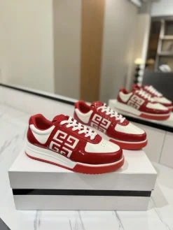 Alternative view of GIVENCHY Sneakers & Trainers Patent Leather (Red-White) EU35-46 C60202606031131149