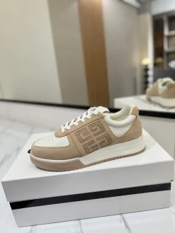 GIVENCHY Sneakers & Trainers Suede-Leather (Beige-White) EU39-46 C60202606031132149