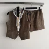 GUCCI Coats & Jackets Linen (Brown-Beige) S-L D65202606011529179