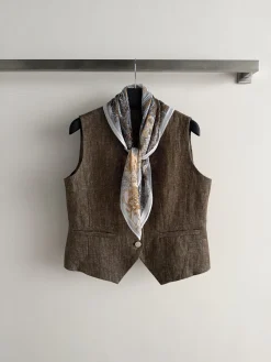 Alternative view of GUCCI Coats & Jackets Linen (Brown-Beige) S-L D65202606011529179