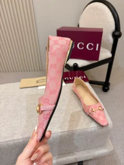 GUCCI Flats & Loafers Canvas (Pink) EU35-41 B60202606031146119